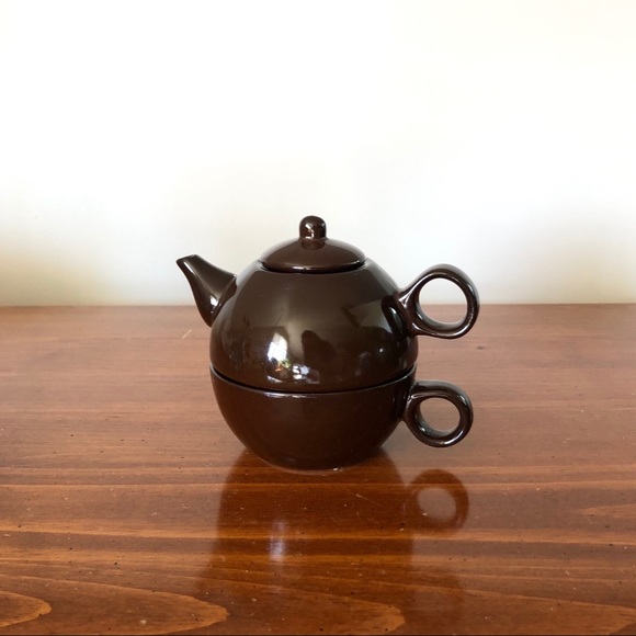 Vintage Tea-For-One Stacking Set - Picture 1 of 5